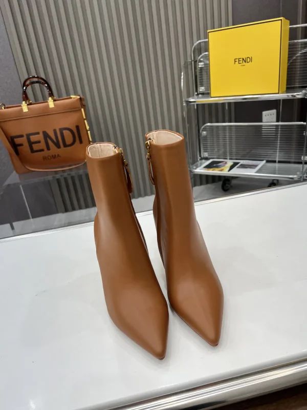 Fendi First Pointed Toe Ankle Boots image 1