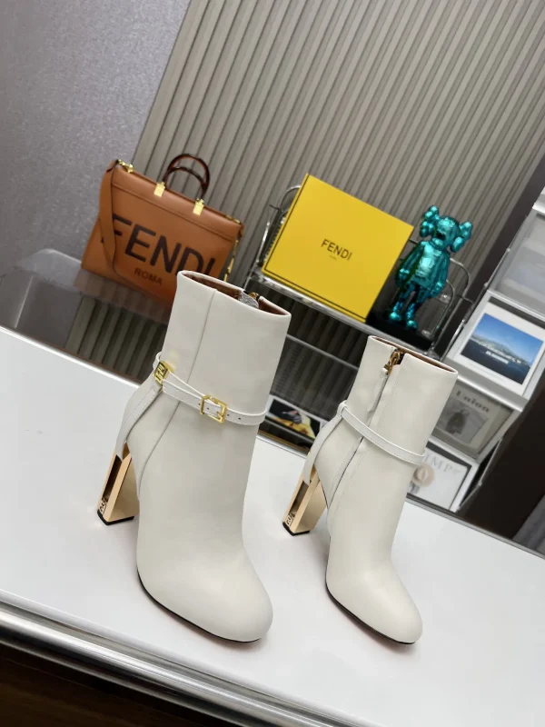 FENDI 2-Way Design High Heel Ankle Boots image 1