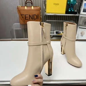 FENDI 2-Way Design Ankle Boots image 1