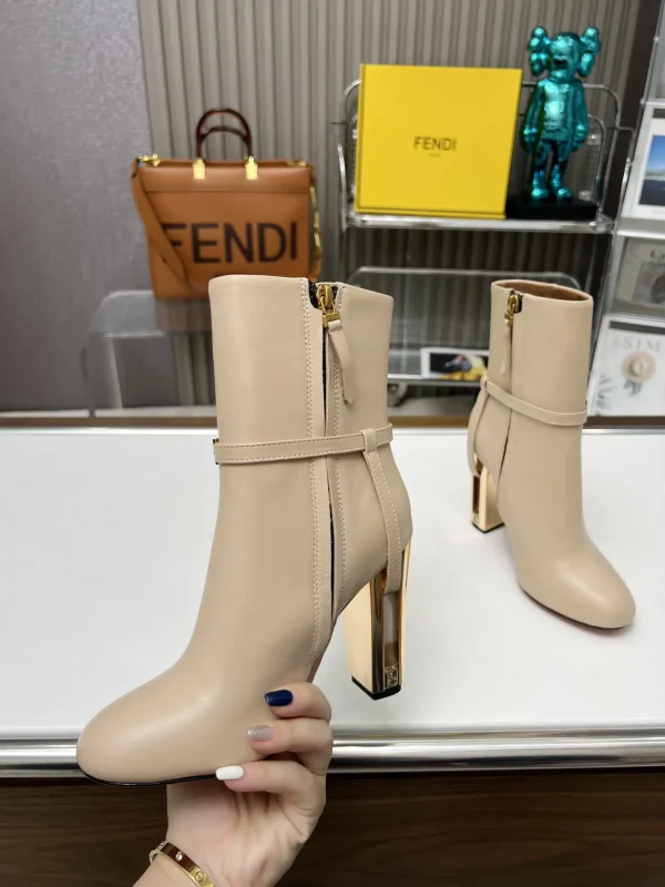 FENDI 2-Way Design Ankle Boots image 1
