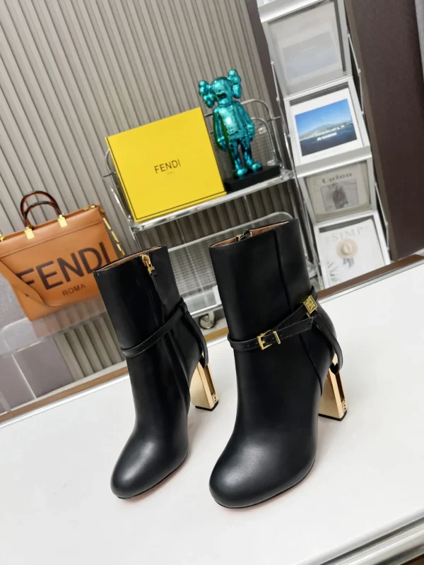 FENDI 2-Way Design Ankle Boots image 1
