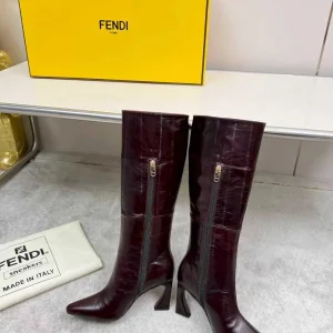FENDI Women's Knee-High High-Heel Boots image 1