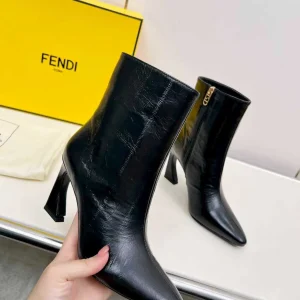 Women's Pointed Toe High Heel Ankle Boots image 1