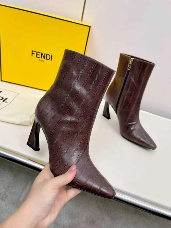Women's Pointed Toe High Heel Ankle Boots image 1
