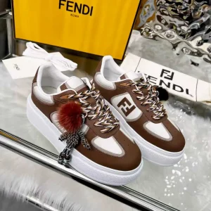 FENDI Match Lace-Up Sneakers image 1
