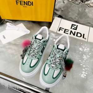 FENDI Match Lace-Up Sneakers image 1