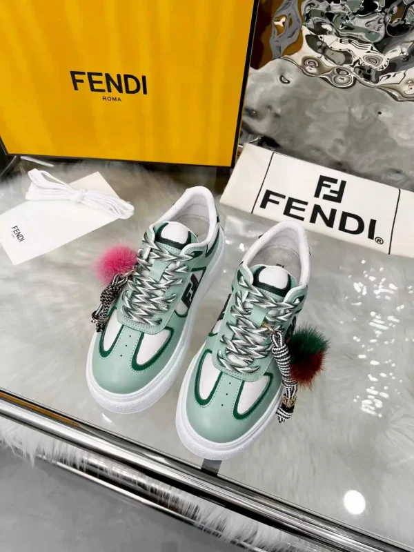 FENDI Match Lace-Up Sneakers image 1