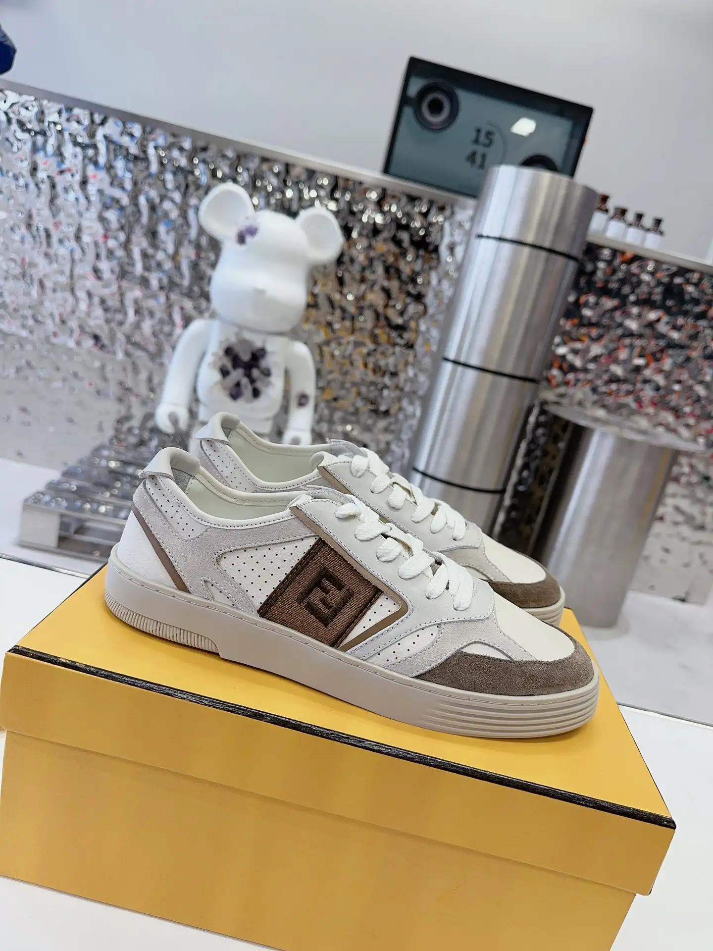 FENDI Unisex Skate Sneakers image 1