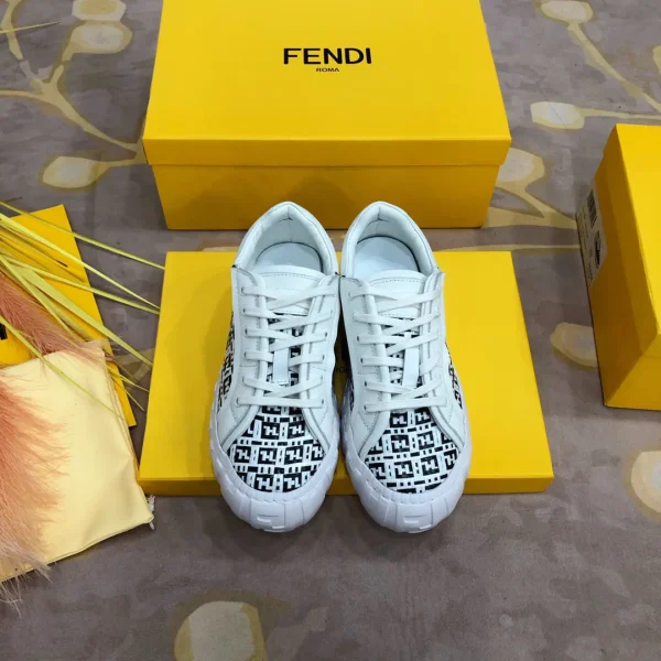 FENDI Casual Sneakers with FF Monogram Pattern image 1