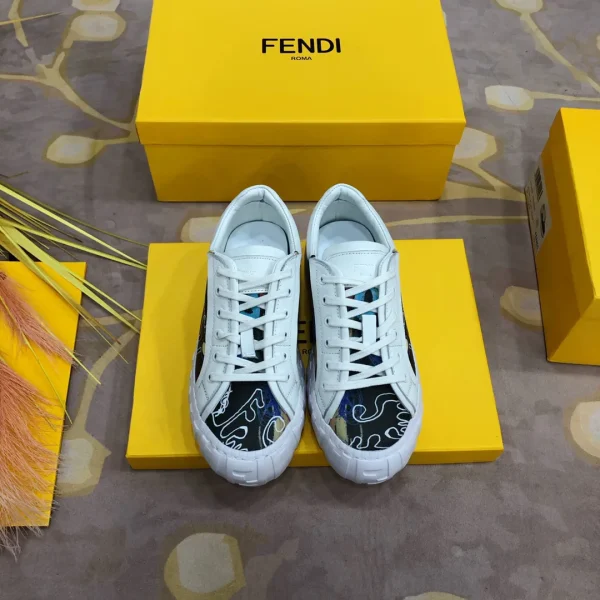 FENDI Casual Sneakers with Graffiti Print image 1