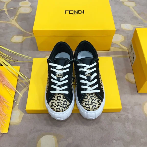 FENDI Casual Sneakers with FF Monogram Pattern image 1