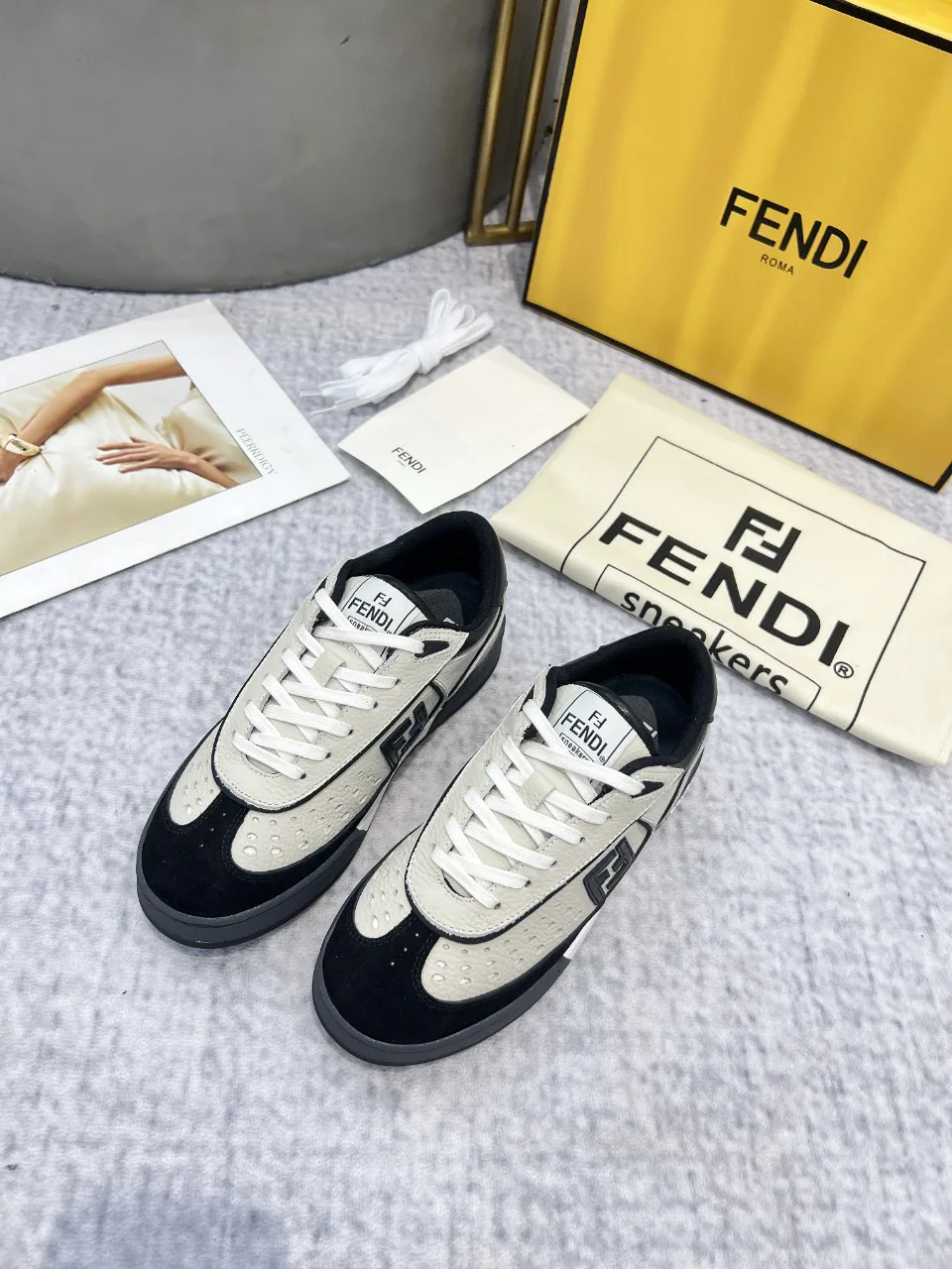 FENDI Match Low-Top Sneakers image 1