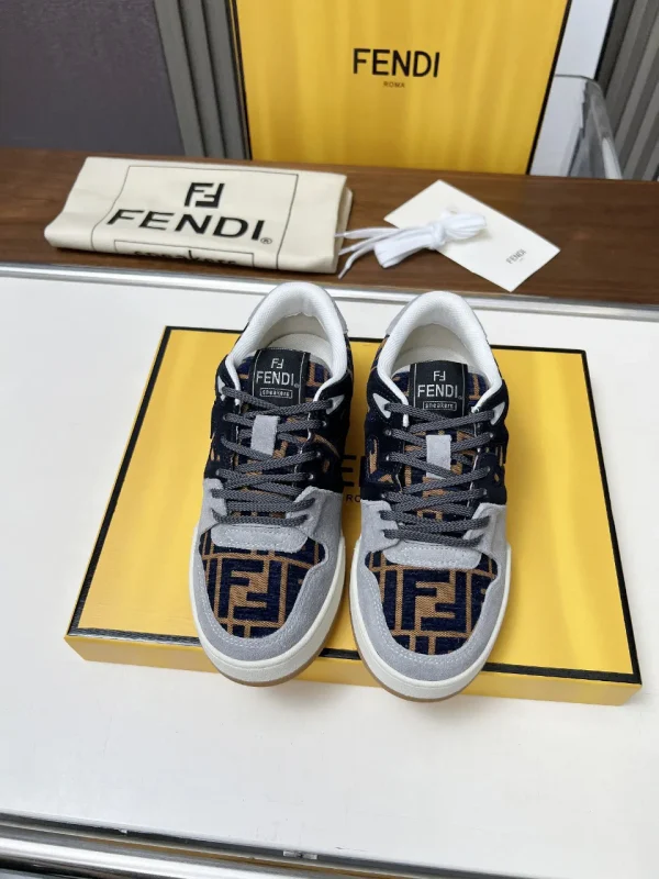 Fendi Unisex FF Monogram Sneakers image 1