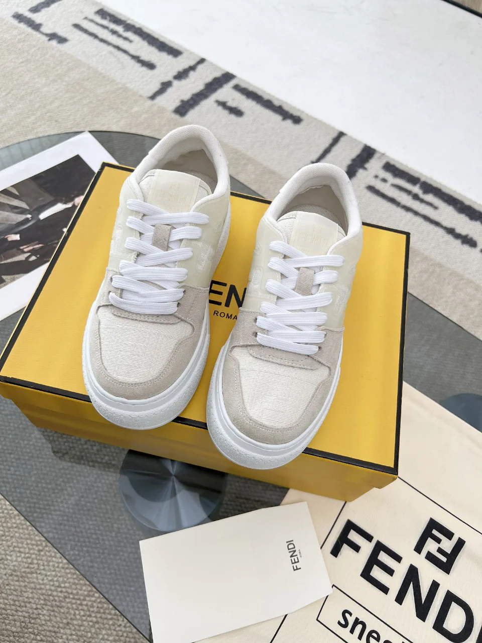 FENDI Platform Sneakers image 1