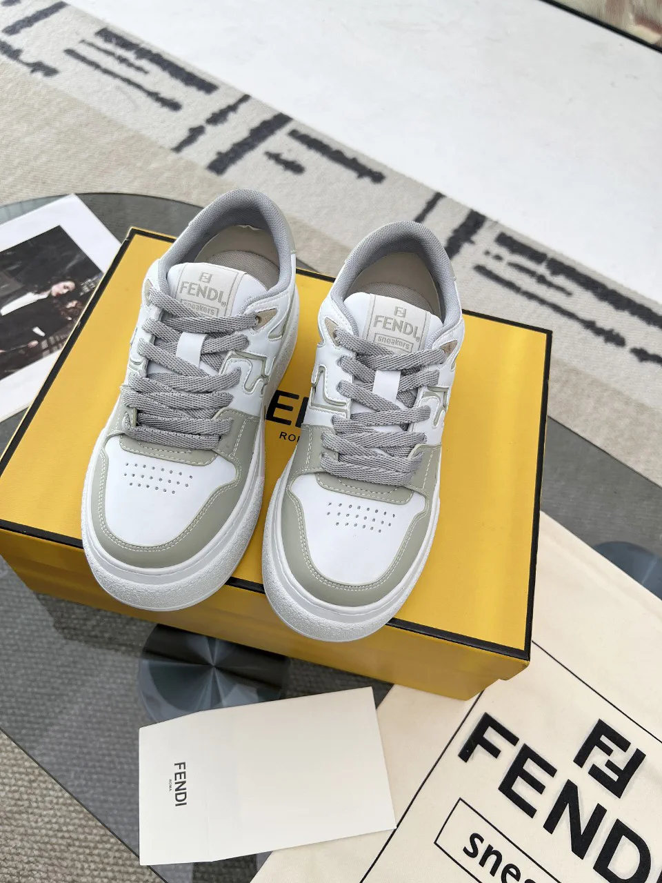 FENDI Platform Sneakers image 1