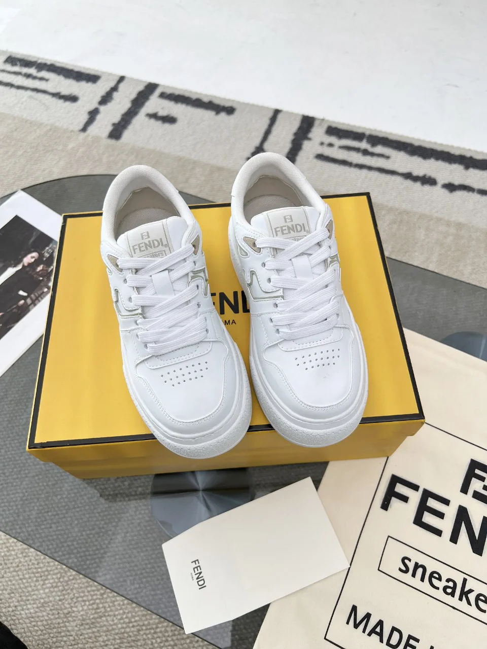 Fendi Platform Sneakers image 1