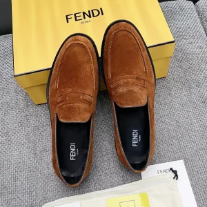 Men's Suede Leather Loafers image 1