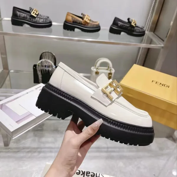 FENDI Graphy Collection Platform Loafers image 1