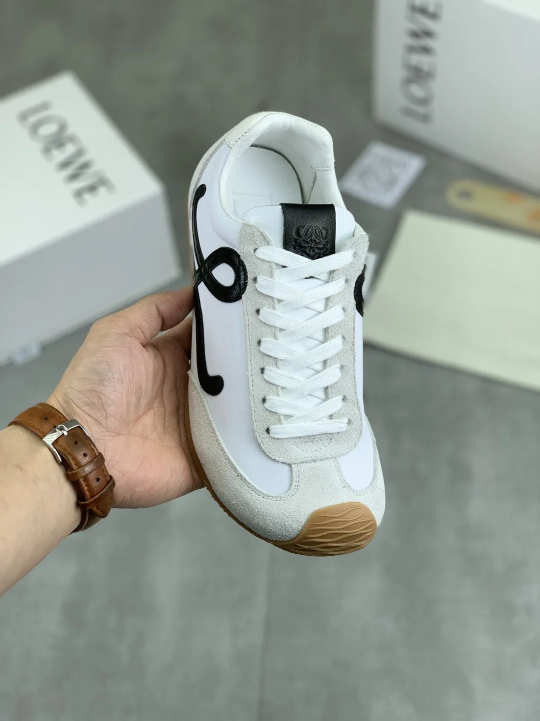LOEWE Colorblock Casual Sneakers image 1