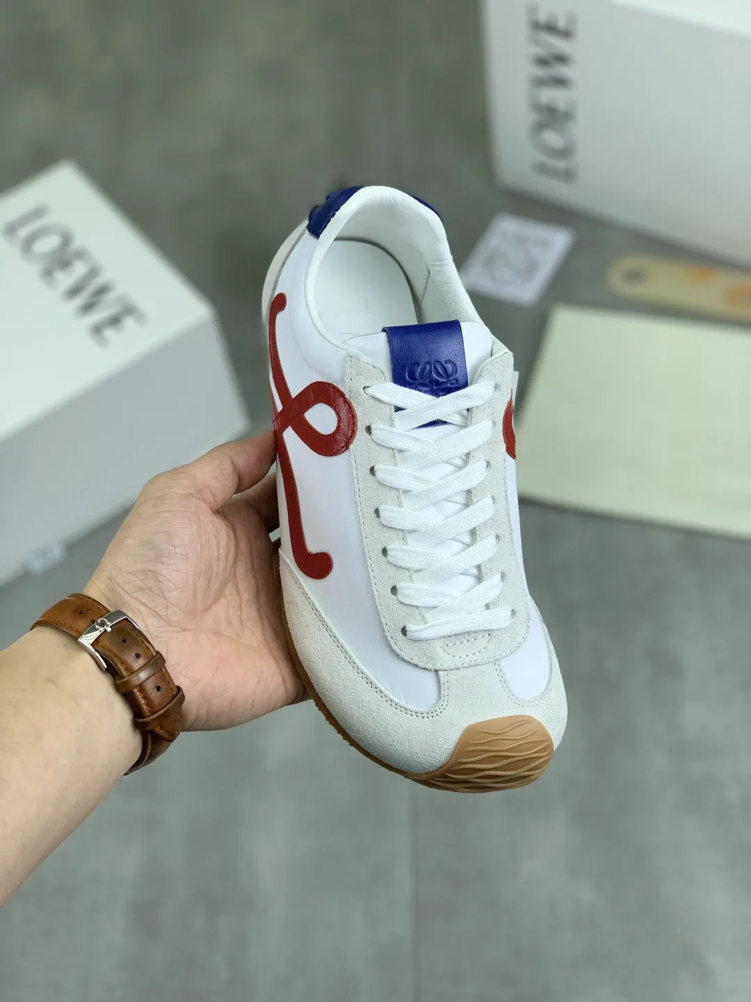 LOEWE Color Block Casual Shoes image 1