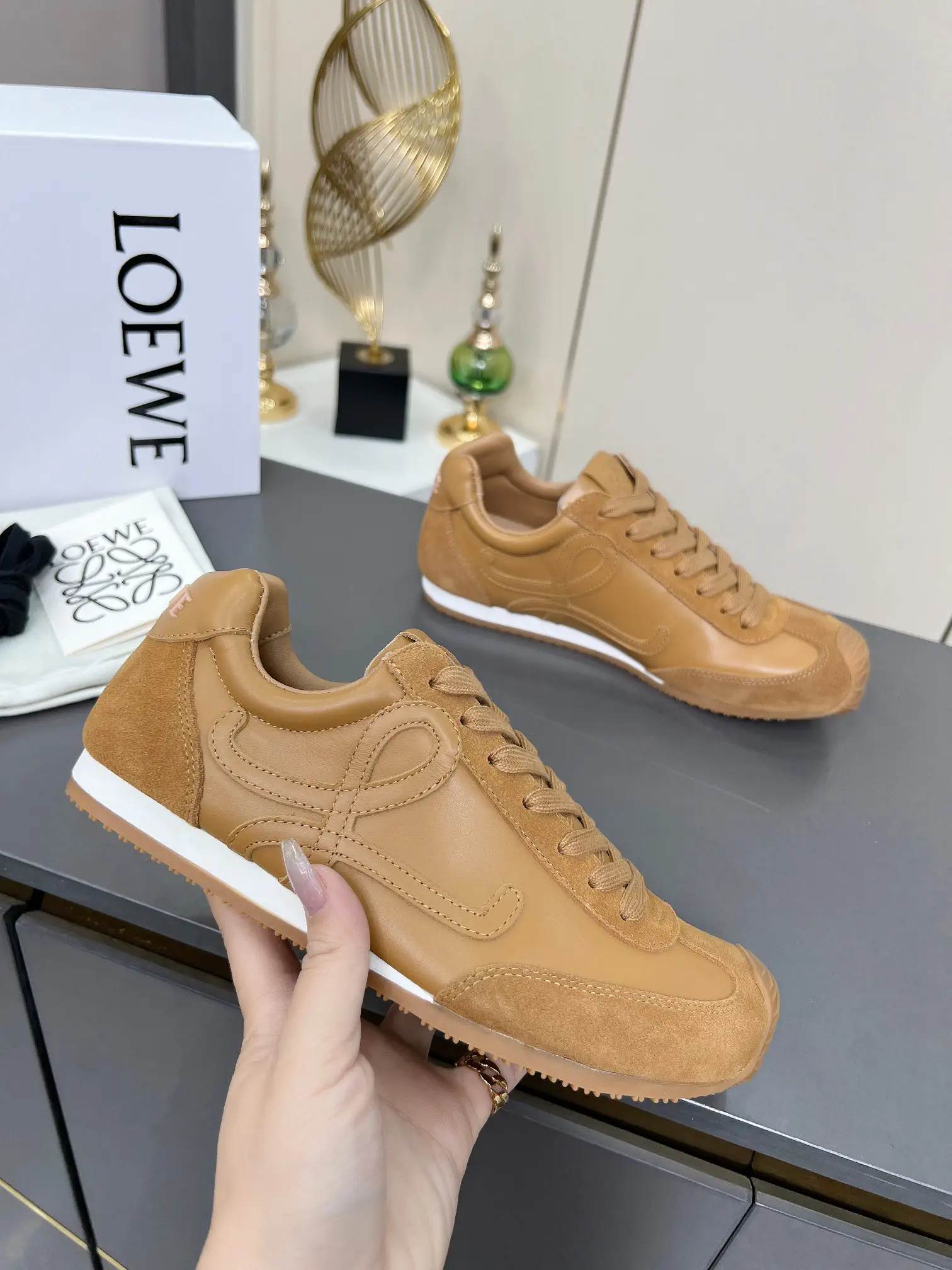LOEWE Color-Block Casual Sneakers image 1