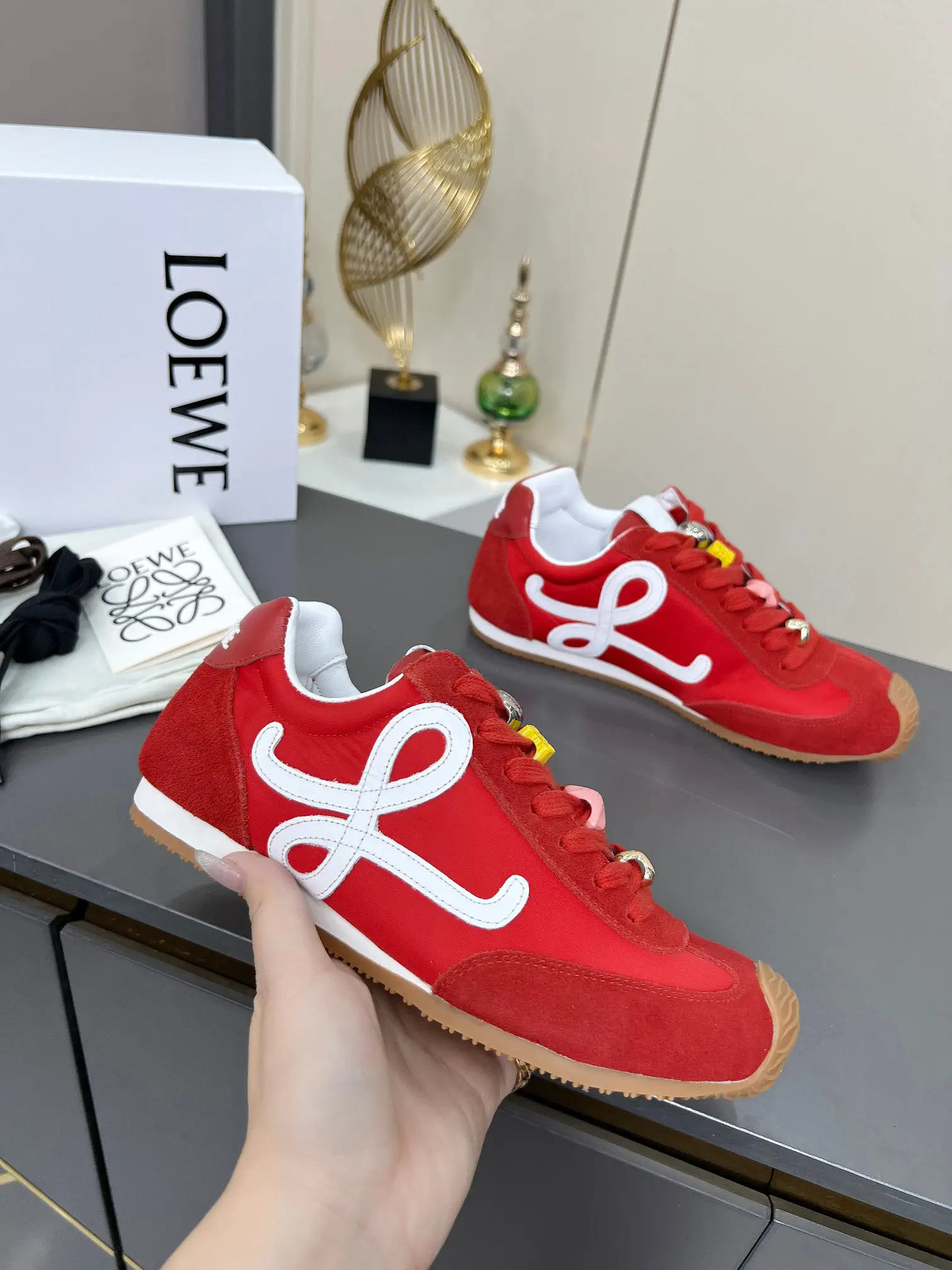LOEWE Color-Block Casual Sneakers image 1