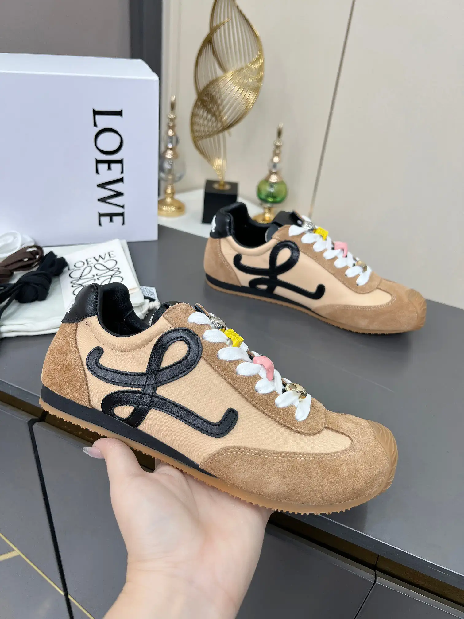 LOEWE Color-Block Casual Sneakers image 1
