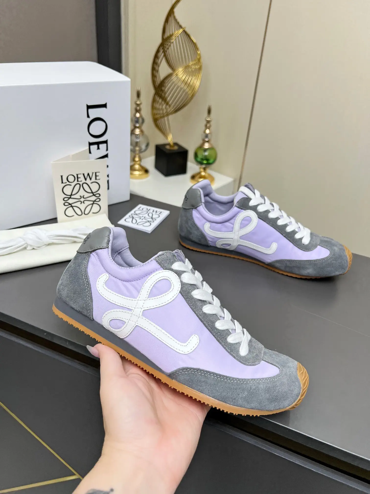 LOEWE Colorblock Casual Sneakers image 1