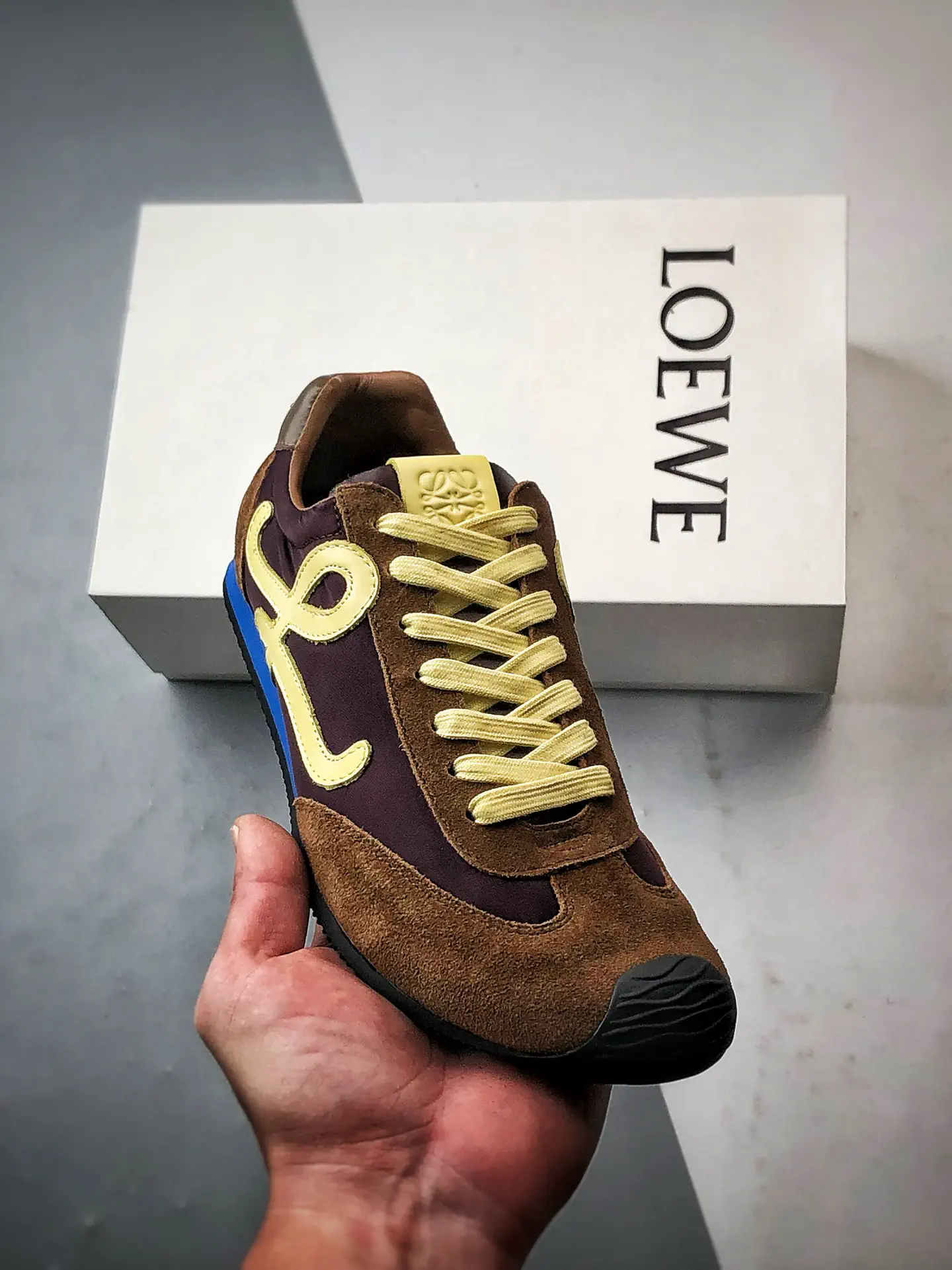 LOEWE Ballet Runner 2.0 Brown Casual Sneakers image 1