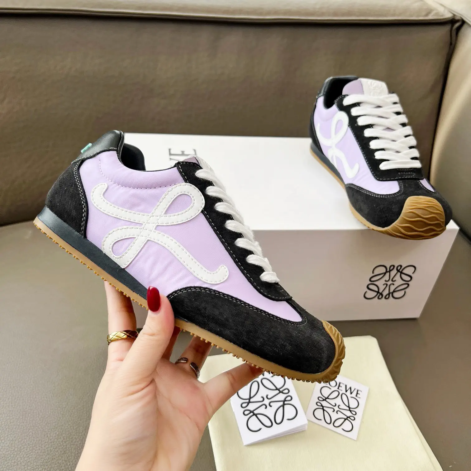 Color Block Casual Sneakers image 1