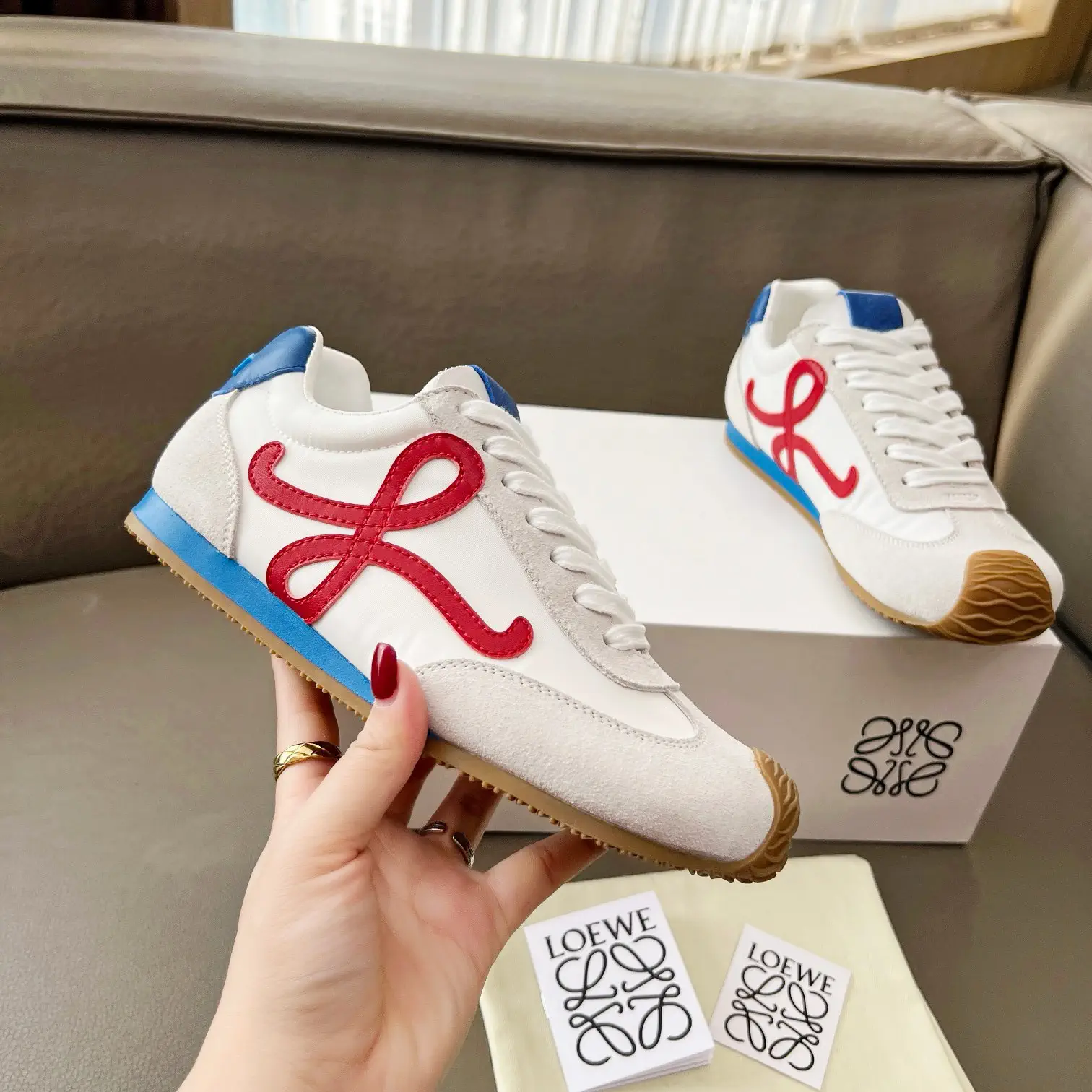 Color Block Casual Sneakers image 1