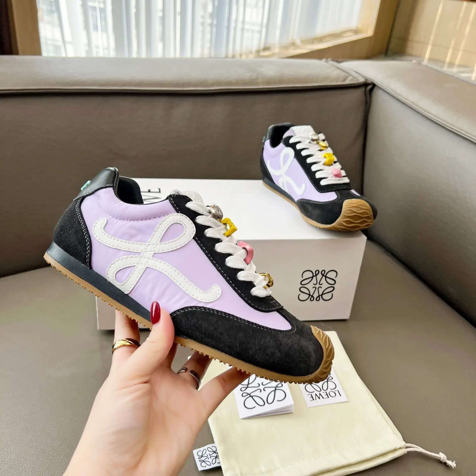 Color Block Casual Sneakers image 1