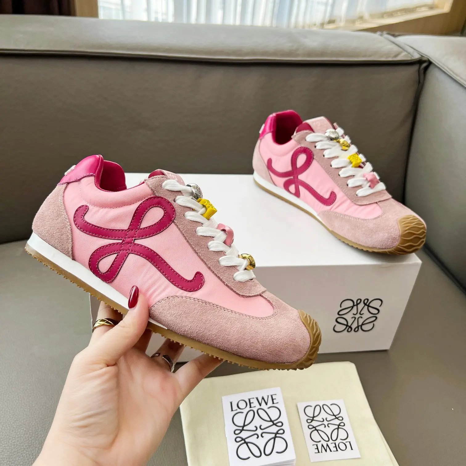 LOEWE Color-Block Casual Sneakers image 1
