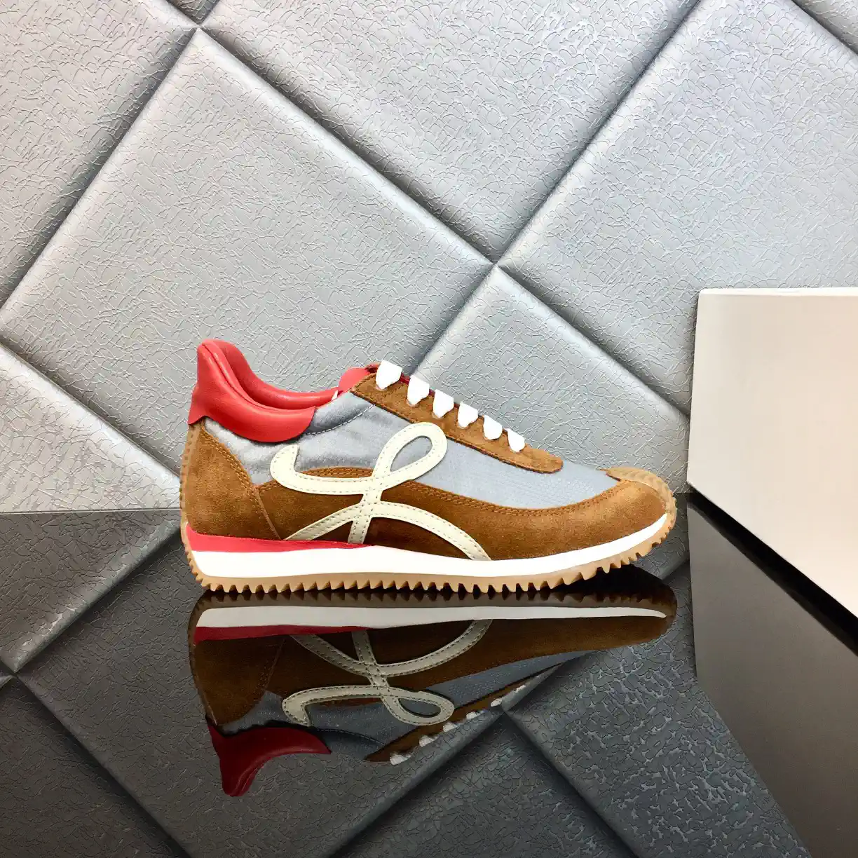 Ballet Runner 2.0 Hidden Heel Lift Retro Sneakers image 1