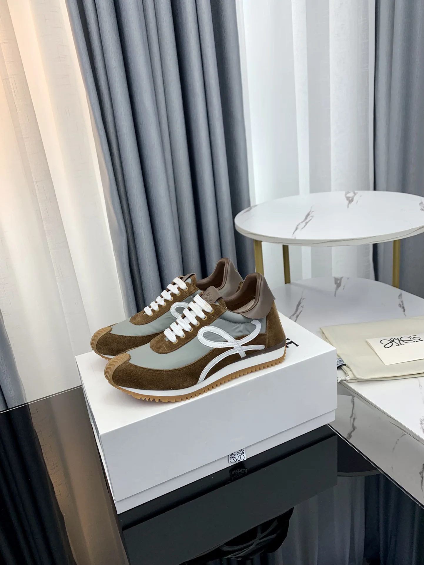 LOEWE Ballet Runner 2.0 Hidden Heel Retro Sneakers image 1