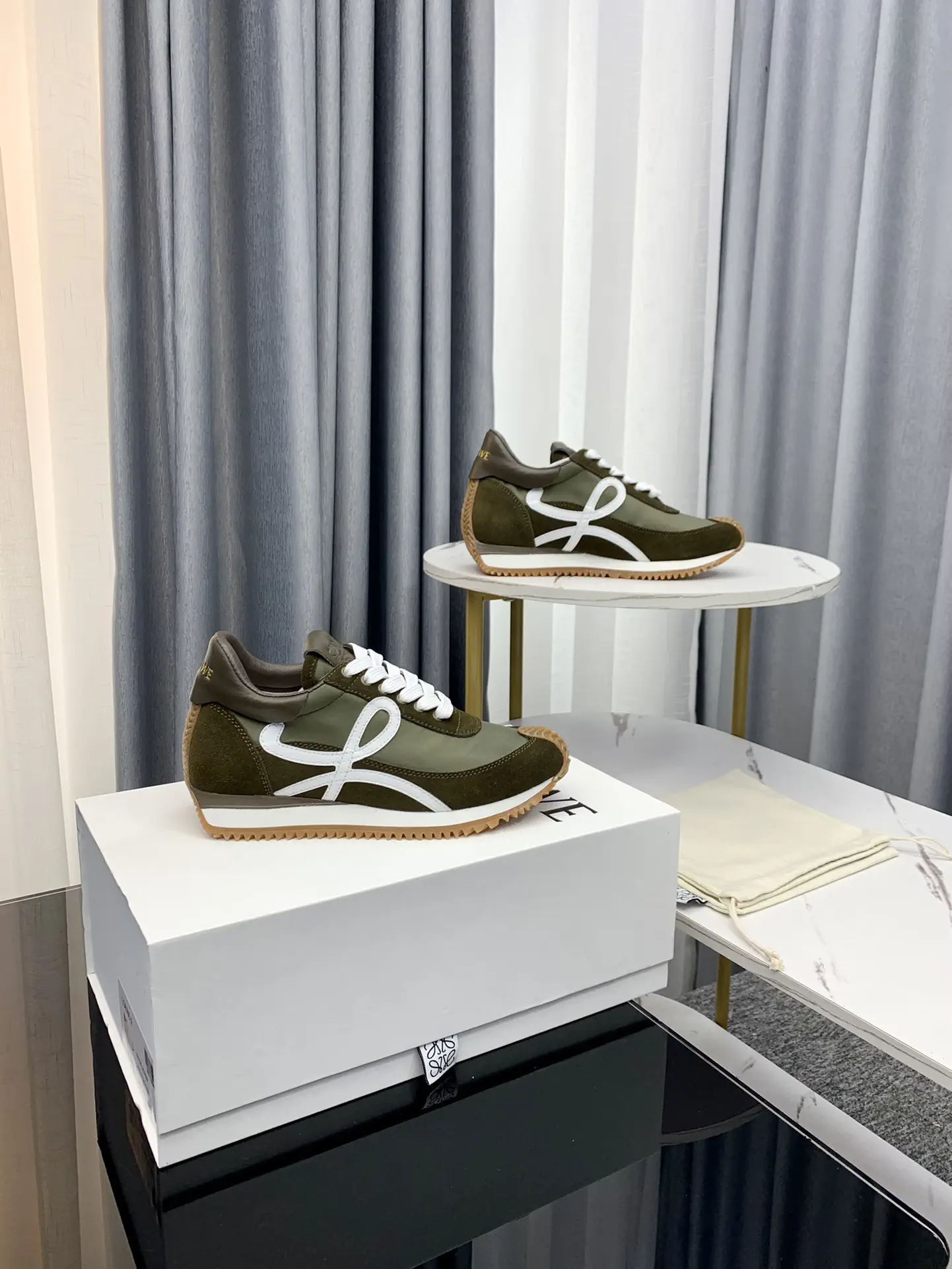 LOEWE Ballet Runner 2.0 Hidden Heel Retro Sneakers image 1