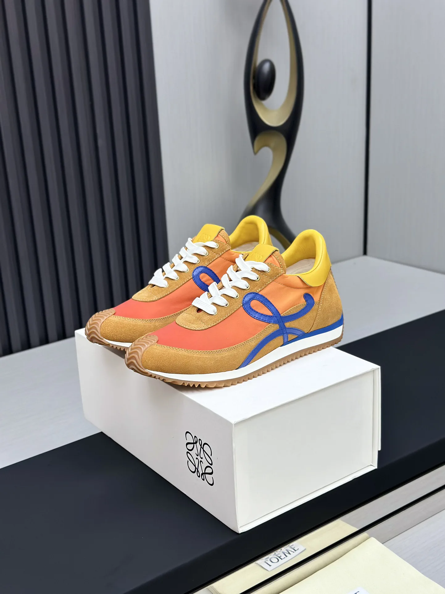 Ballet Runner 2.0 Hidden Heel Lift Retro Sneakers image 1