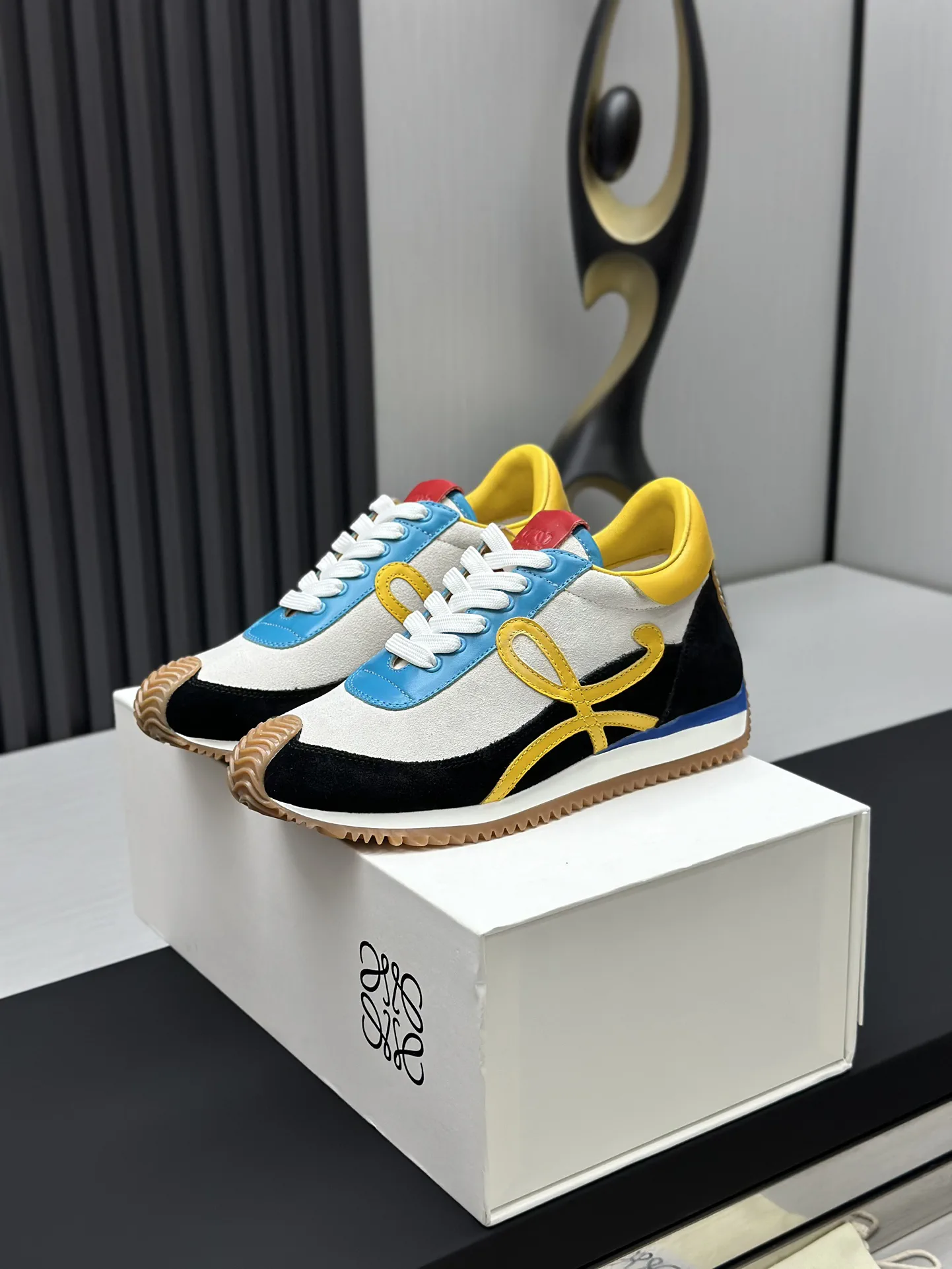 Ballet Runner 2.0 Hidden Heel Color-Block Sneakers image 1