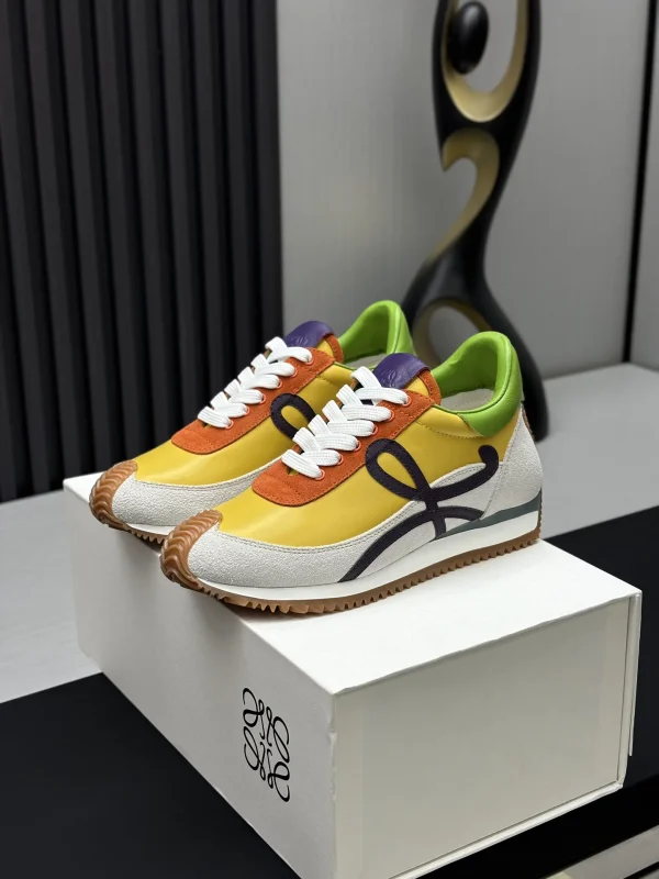 LOEWE Ballet Runner 2.0 Hidden Heel Color-Block Sneakers image 1