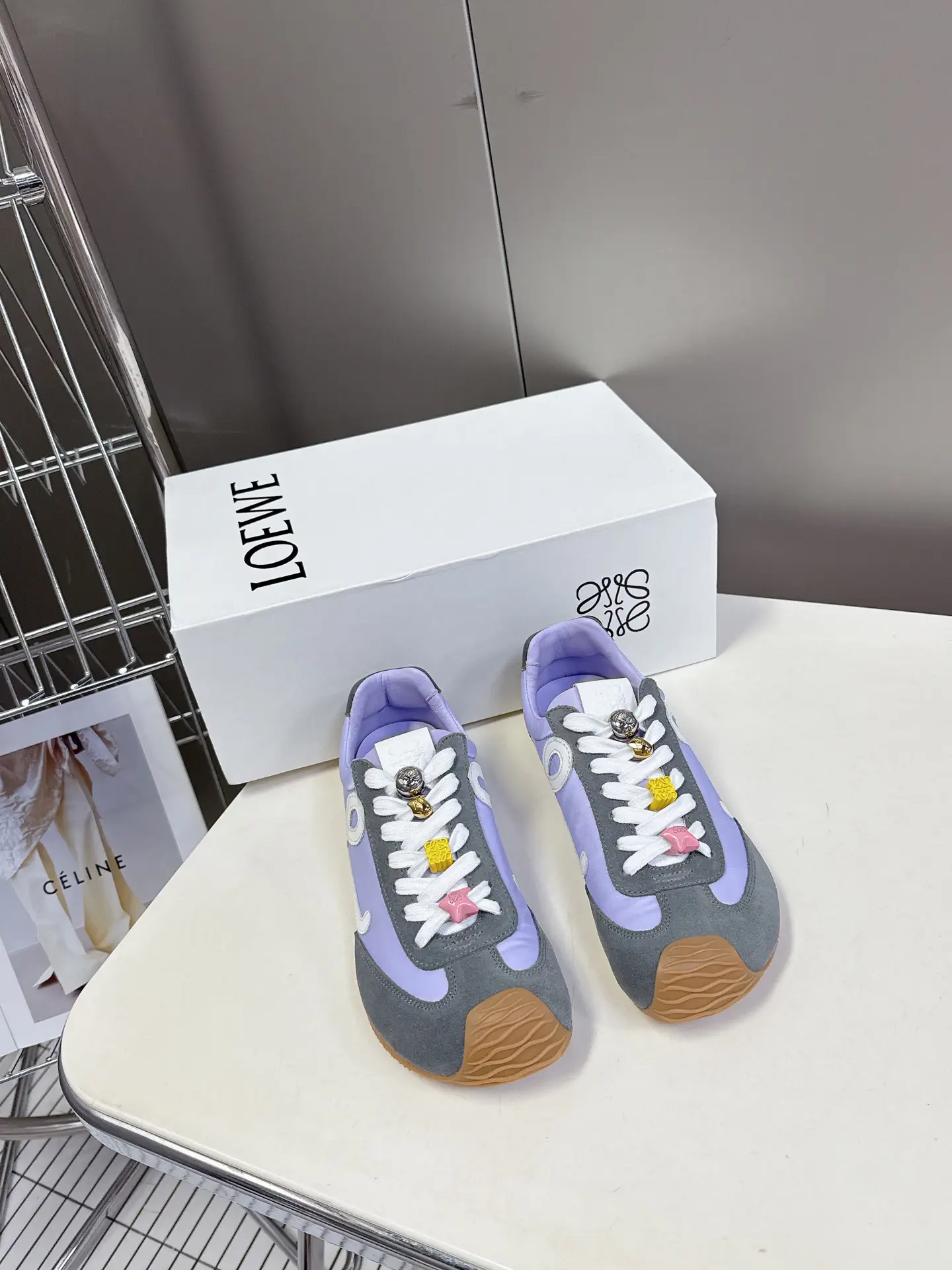 LOEWE Color-Block Casual Sneakers image 1