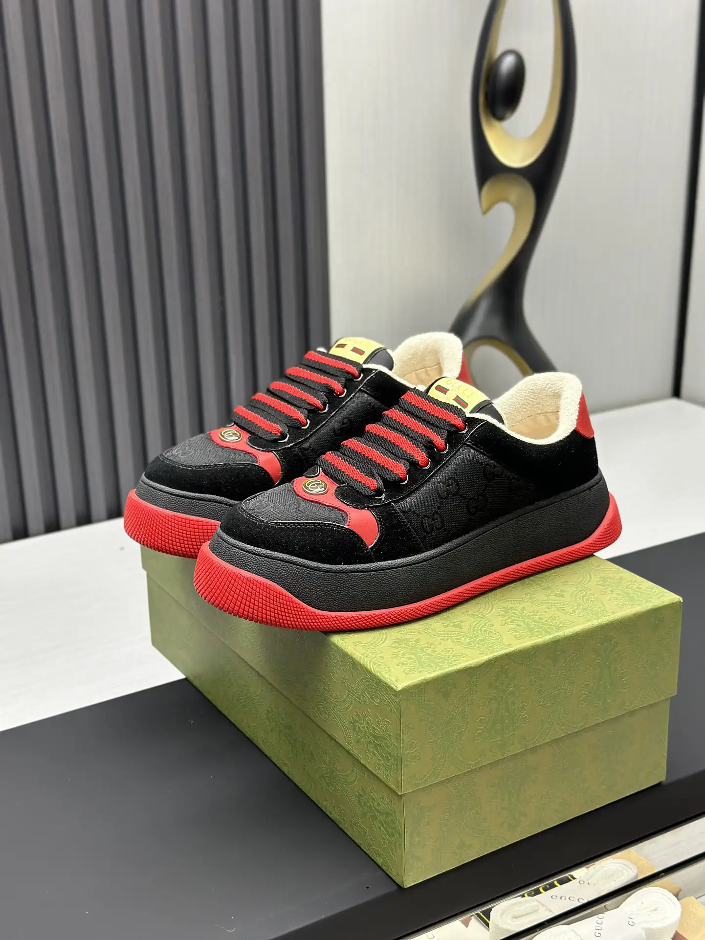 Screener Series Distressed Casual Sneakers image 1