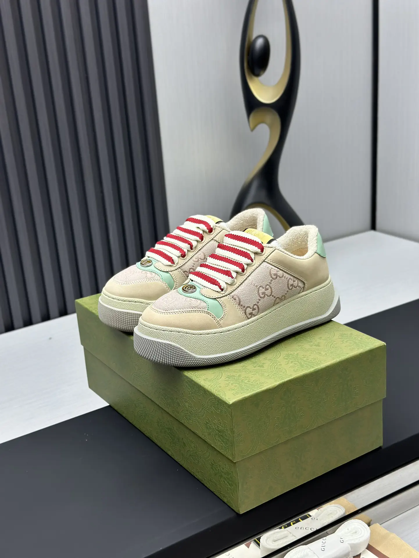 Screener Series Distressed Casual Sneakers image 1