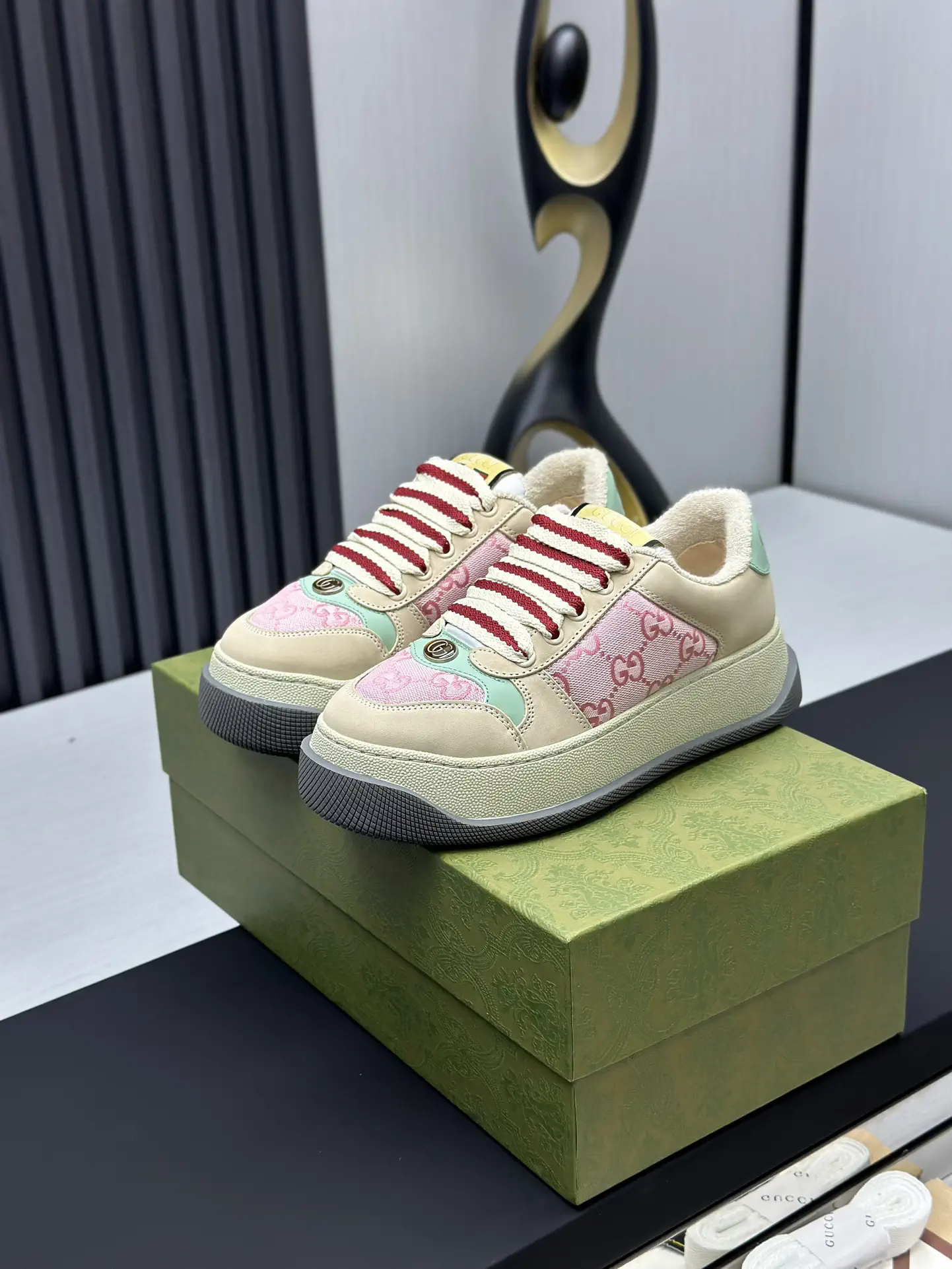 Screener Series Distressed Casual Sneakers image 1