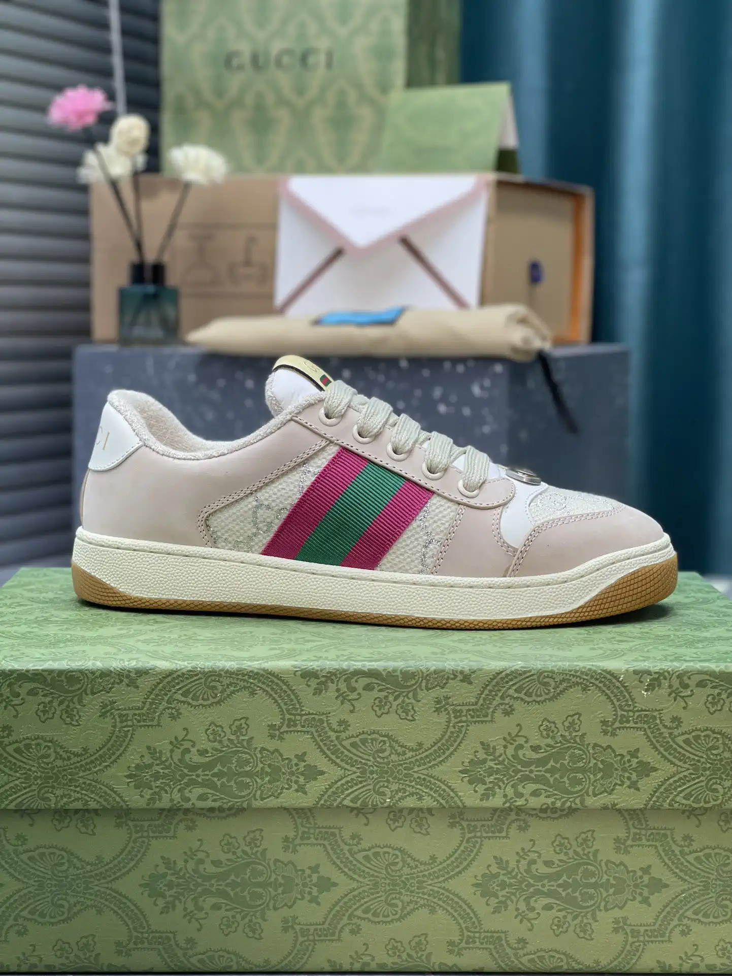 Screener Series Distressed Casual Sneakers image 1