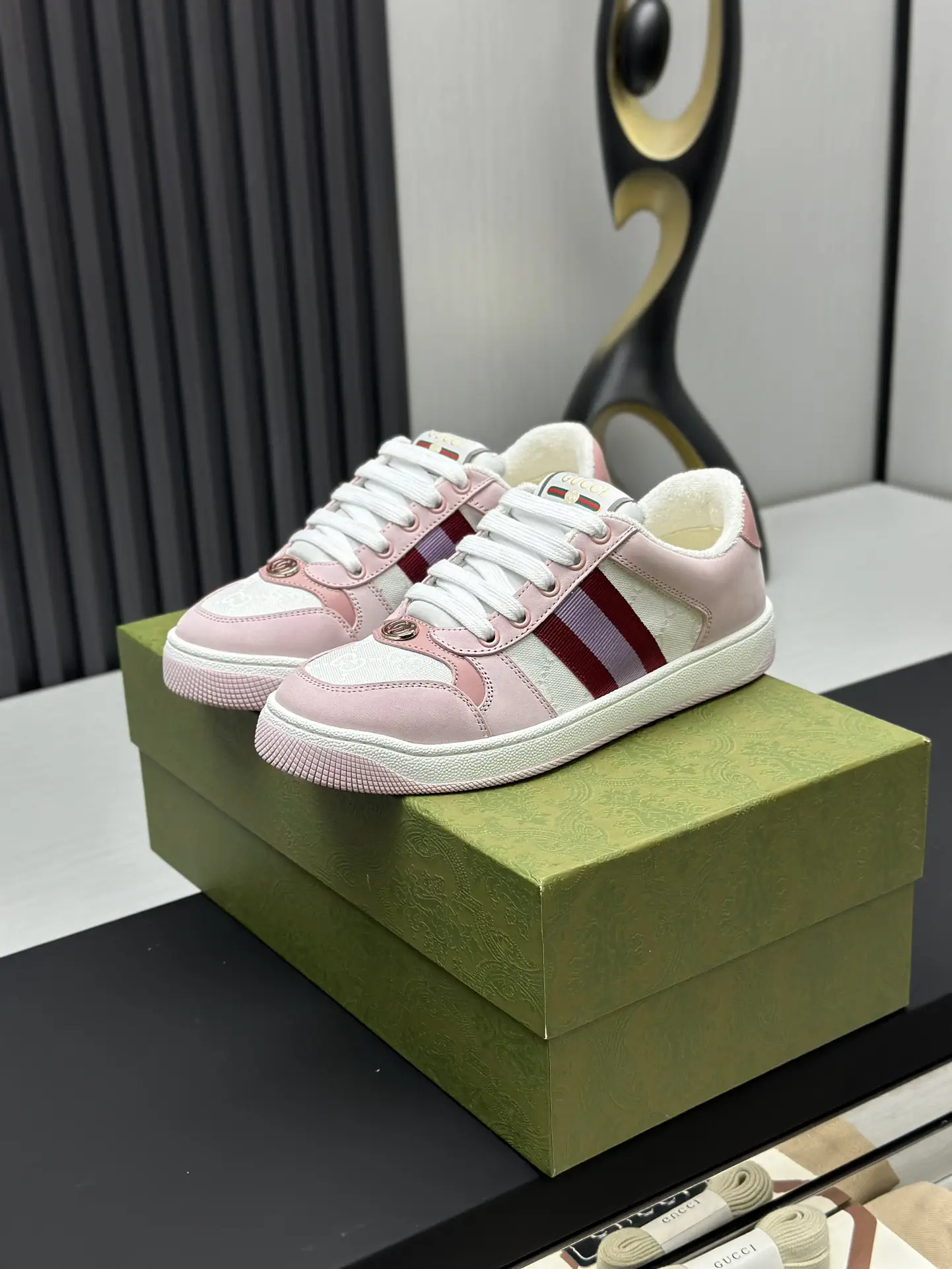Screener Series Distressed Casual Sneakers image 1