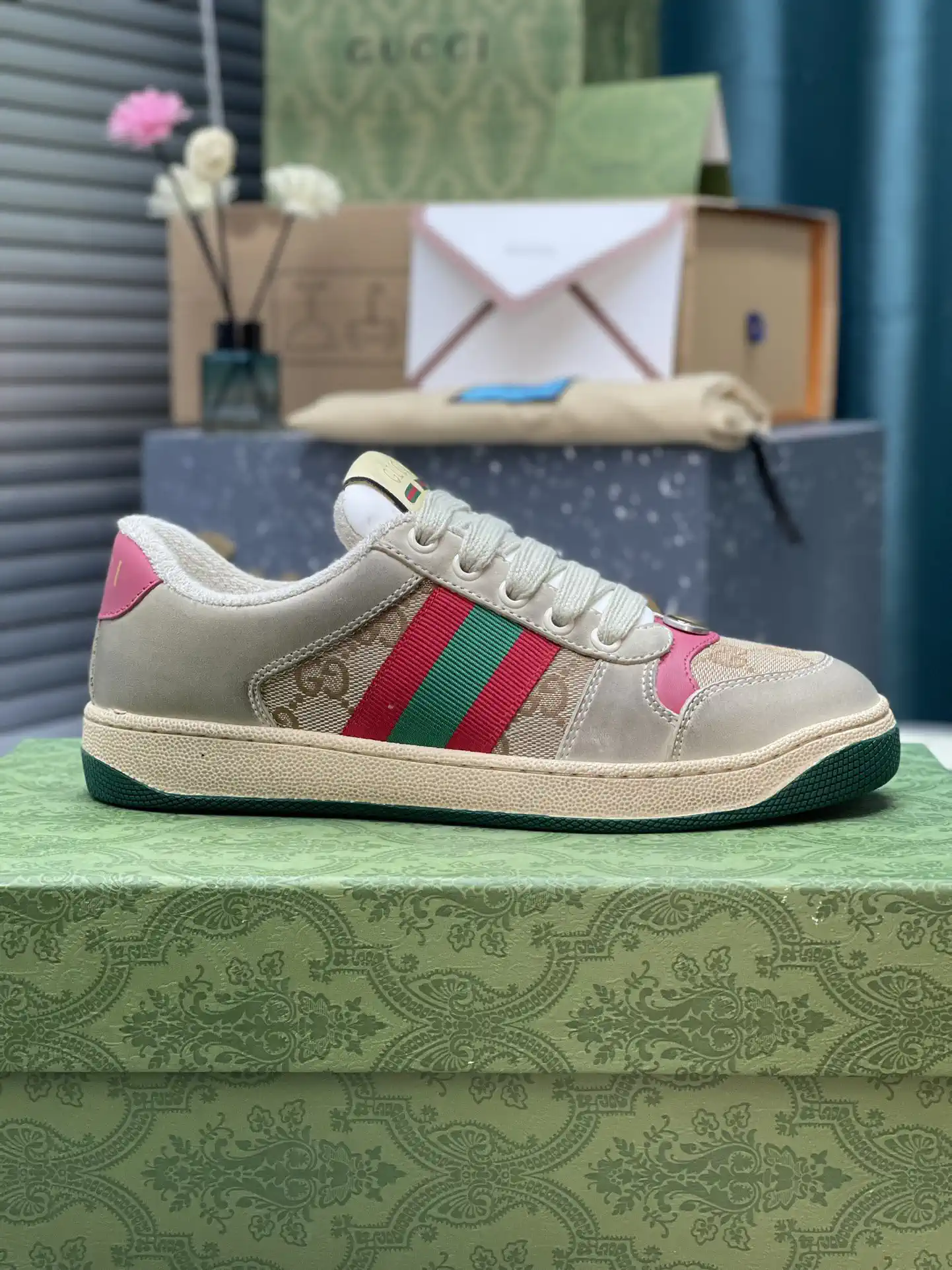 Screener Series Distressed Casual Sneakers image 1