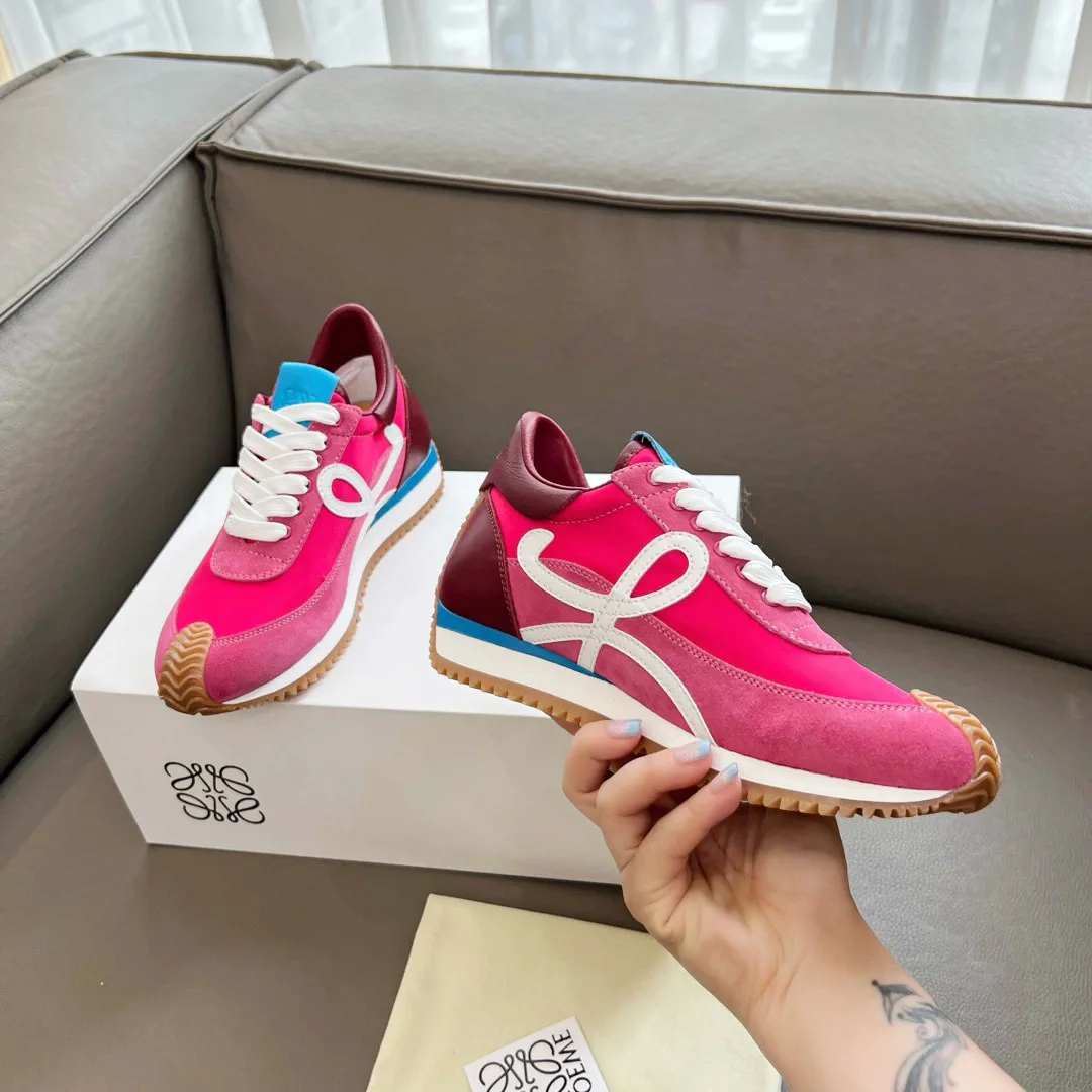 LOEWE Couple Style 2nd Generation Retro Training Sneakers image 1