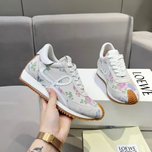 LOEWE Floral Low-Top Casual Sneakers image 1