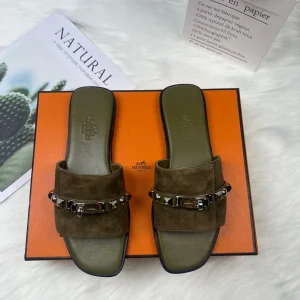 New Color Fully Wrapped Midsole New Version Hermes Slippers image 1
