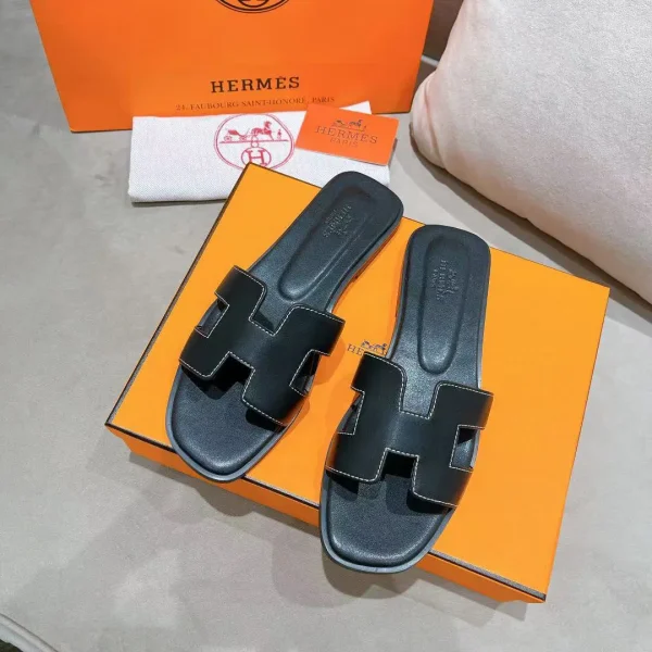 Hermes H Slippers image 1